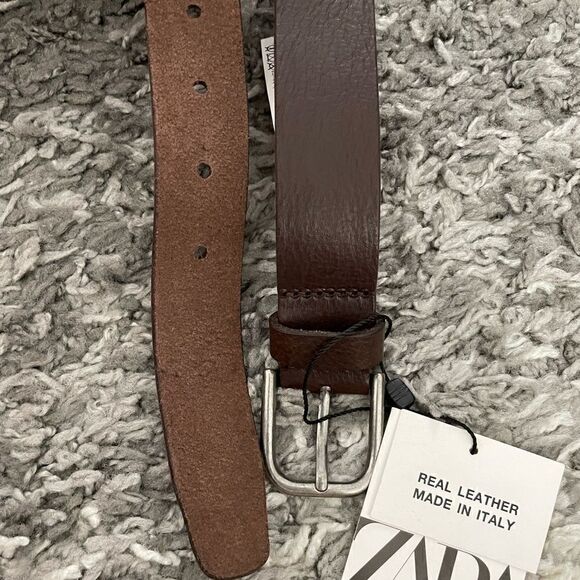 NWT Zara Leather Belt - Picture 3 of 5